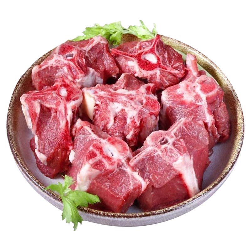 羊蝎子新鲜羊肉生鲜羊腿羊脊骨带肉羊蝎子羊骨头火锅食材羊蝎子