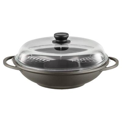 berndes双耳加深少油烟不粘炒锅