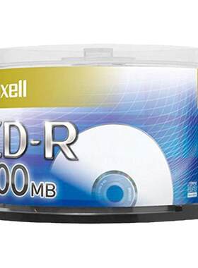 自营 maxell麦克赛尔 刻录盘光盘CD-R  50片 CDR700S.PNW.50SP