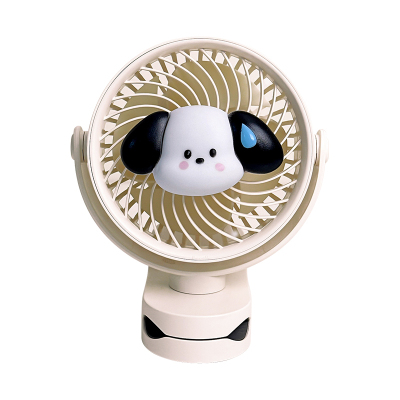 四叶循环可爱桌面小风扇静音