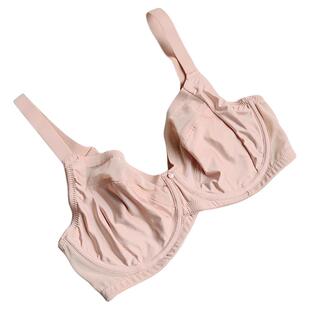 欧美罩大胸显小超薄款肤色无痕衣性感光面大罩杯大胸显小文胸胖MM