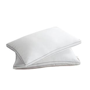 卡撒天娇枕头羽丝绒枕芯柔软舒适枕星级酒店枕头一对成人护颈枕头