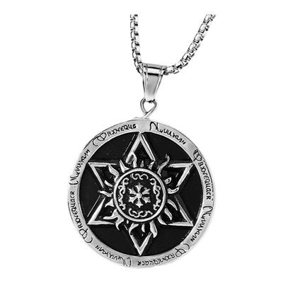 高版本项链男女潮十字架毛衣链