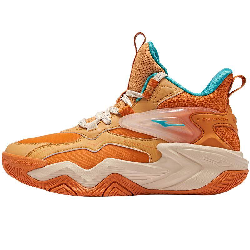 奇袭鸿星尔克童鞋儿童运动鞋男童秋冬青少年革面防泼水实战篮球鞋