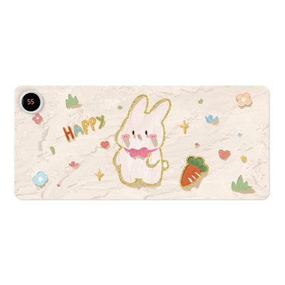 加热鼠标垫发热暖办公室手桌垫