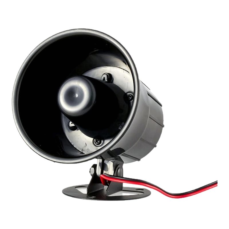 ES-626高分贝喇叭报警器12V24V报警喇叭警号 喊话语音警示报警器