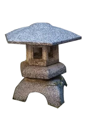 园林庭院石灯笼日式古代户外景观