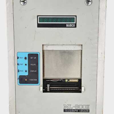 NABCO ML-800II TELEGRAPH LOGGER TB3 24V 0V FG FAST SHIPPING