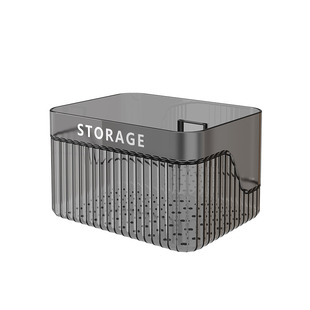 葱姜蒜收纳盒厨房小挂篮免打孔挂墙上置物架浴室多功能壁挂收纳篮