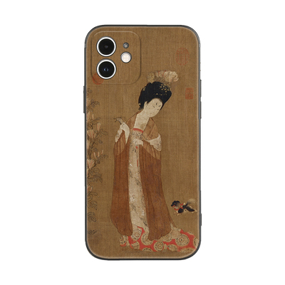 中国风簪花仕女图苹果iPhone16
