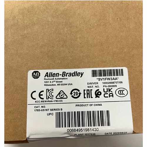 询价2022年到1783-US16T ，AB-罗克韦尔16口