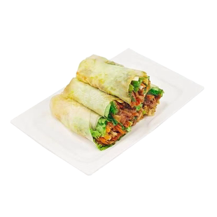 山药味纯手工筋饼面香浓郁加热即食卷菜筋道饼榆林镇劲饼榆林筋饼