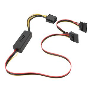 主板8针转硬盘线CPU 8PIN转SATA硬盘供电线12V转SATA 12V转大4PIN