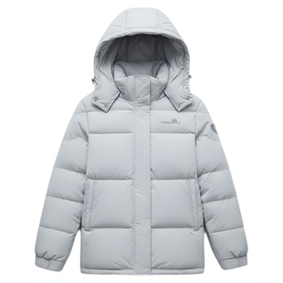 马克华菲羽绒服女冬季2025新款连帽防风小个子休闲短款保暖厚外套