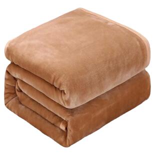 珊瑚法兰绒毛毯双人床单铺床宿舍冬季毛巾被办公室空调沙发盖毯子