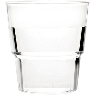 喇叭花200ml一次性杯子硬塑料航空杯透明塑料喝水杯定制杯80只