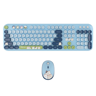 mofii女生高颜值软糯手感键盘