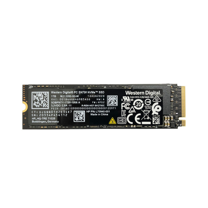 西数黑盘SN720 SN730 SN750  256G 512G 1T M.2 2280 NVME固态SSD