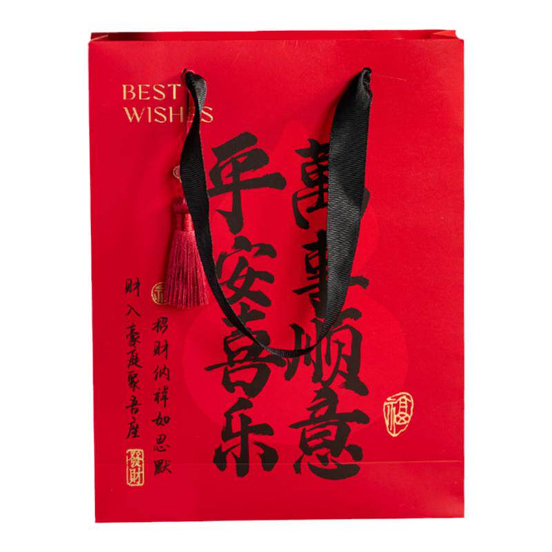 2026中国风烘焙酥饼包装袋高档高档中秋手提袋雪花酥点心礼盒礼袋