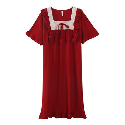 芬腾正品夏季短袖纯棉情侣家居服