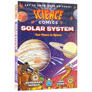 科学漫画 宇宙太空之太阳系 Science Comics Solar System 科普读物 儿童绘本图画书中小学生课外阅读认知 英文原版 hello STEM