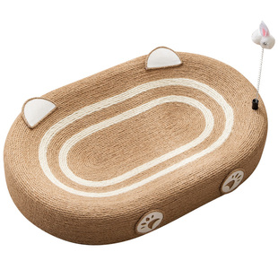 剑麻猫抓板窝耐磨不掉屑一体超大号圆形猫爪板猫咪窝盆麻绳抓不烂