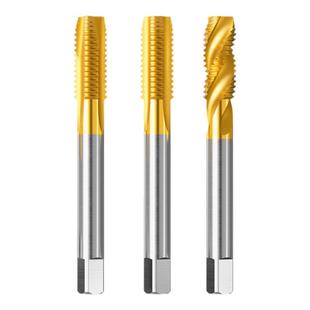 蓝胜含钴机用丝锥螺旋先端丝攻不锈钢专用细牙钻头M3M24M5M6M8M10