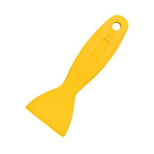 小刮板硬塑料三角黄色除胶铲贴纸手账小黄刮片汽车贴膜改色模工具