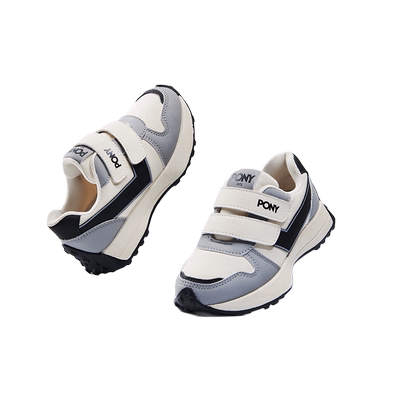 pony童鞋男女童运动鞋春季新款透气经典跑步鞋233K1SO52BK