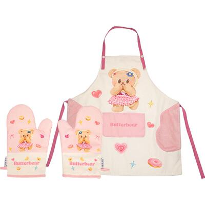 摩登主妇微波炉厚手套萌趣设计