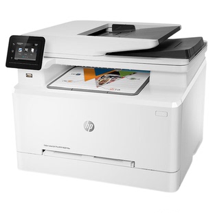 惠普281fdw彩色激光打印复印扫描一体机181fw商用传真无线178/479