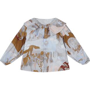 新款江南布衣婴童长袖衬衫A型25秋女童婴儿jnbybyjnbyYP7210930