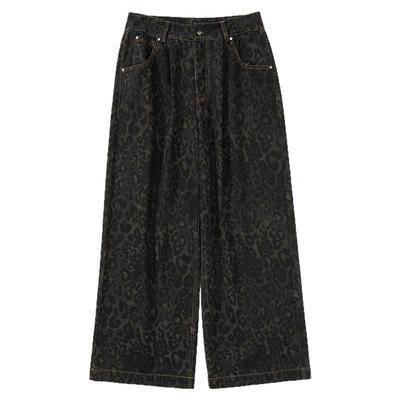 MENTMATE25SS豹纹牛仔裤