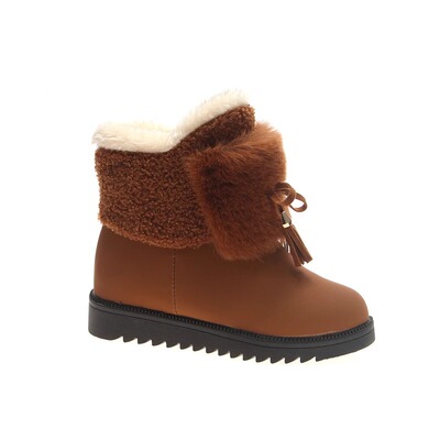 雪地靴女2025新款冬季加绒加厚