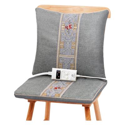 电加热坐垫靠背一体艾草热敷坐垫