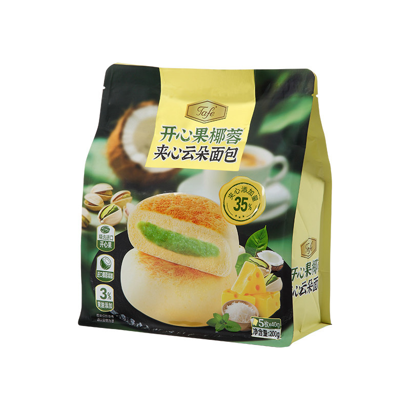 Tafe软奶皮夹心面包开心果椰蓉