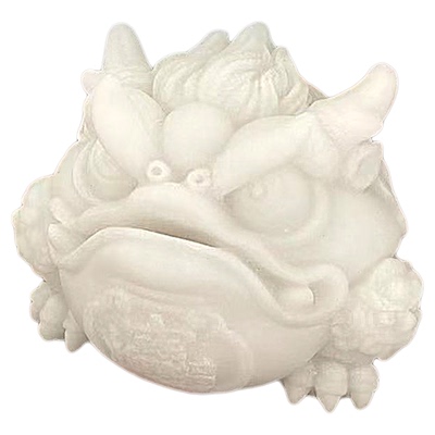 汉白玉石雕招财镇宅客厅店铺摆件