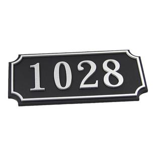 订制办公室包房标牌标识宾馆出租房单元定制风格高档个性做广告家用门牌门牌号入户门宿舍亚克力制作中式ktv