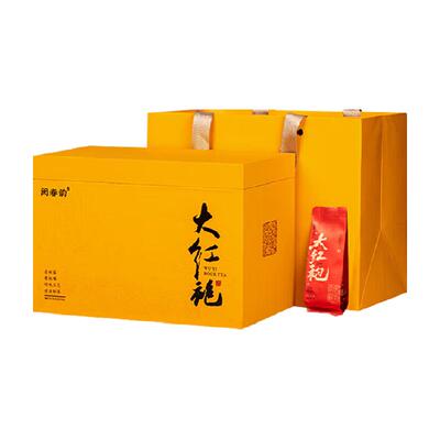 闽春韵大红袍岩茶特级乌龙茶送礼