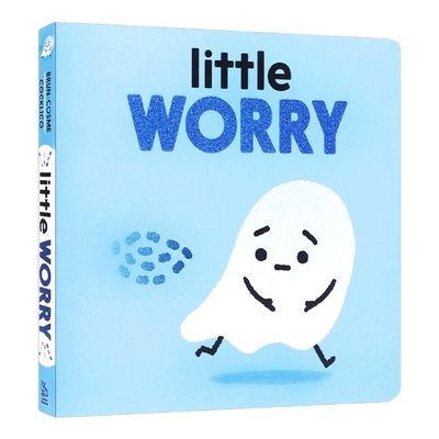 英文原版绘本 Little Worry 小小的忧虑 纸板书 英文版 进口英语原版书籍儿童全英语书