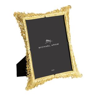 Michael Aram羽毛相框家居创意装饰手工摆件桌面照片金属摆台框架