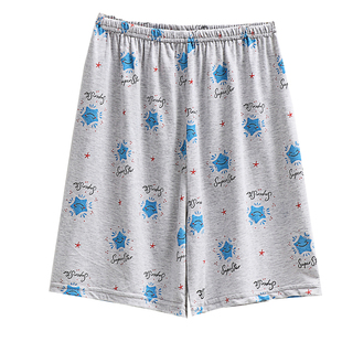 儿童男童家居短裤肥大童纯棉睡裤夏薄宽松五分沙滩运动女童家居裤