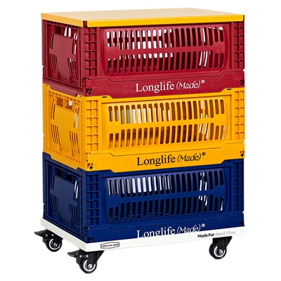 longlife收纳筐可折叠零食收纳篮