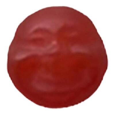 原矿100%南红笑口佛公单珠隔腰珠