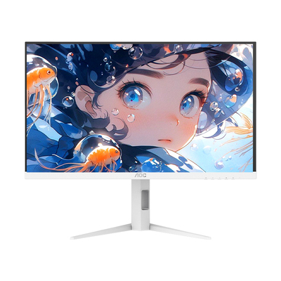 AOC2K210hz白色电竞显示器