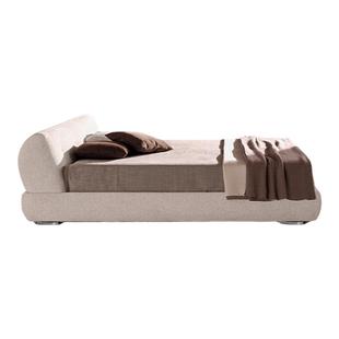 芬纳维亚传承 现代简约小户型奶油风双人软靠大床(Moonrise暮光)