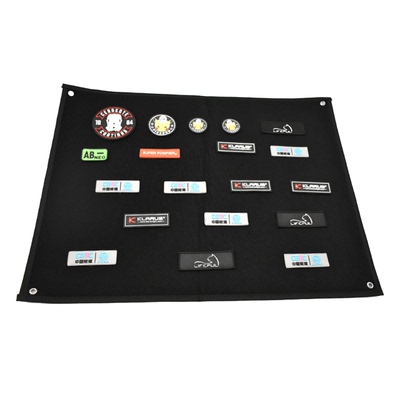 士气章收纳整面魔术贴毛面