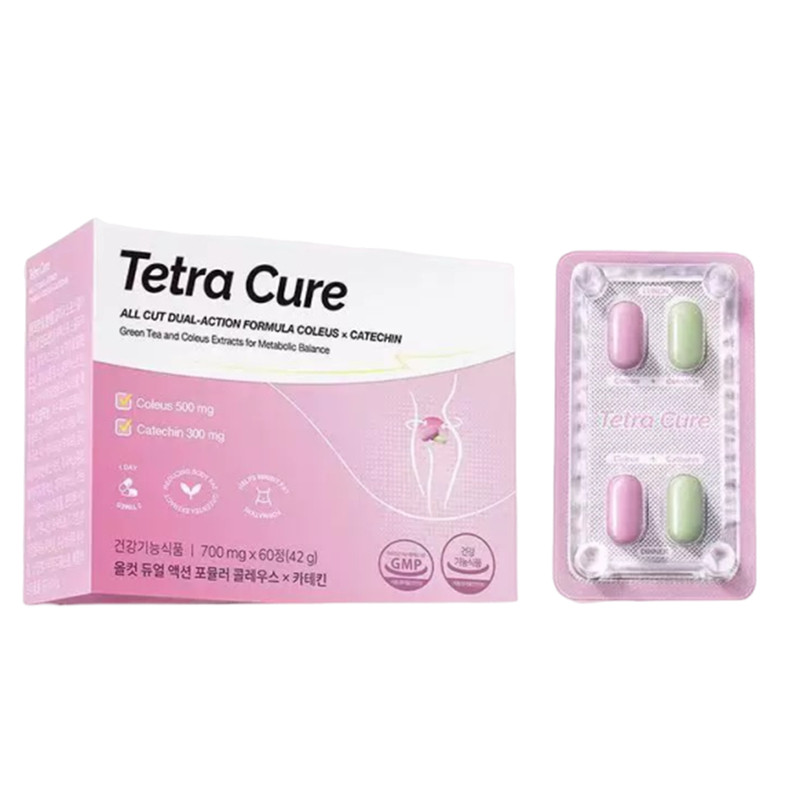 韩国TetraCure毛喉绿茶复合片