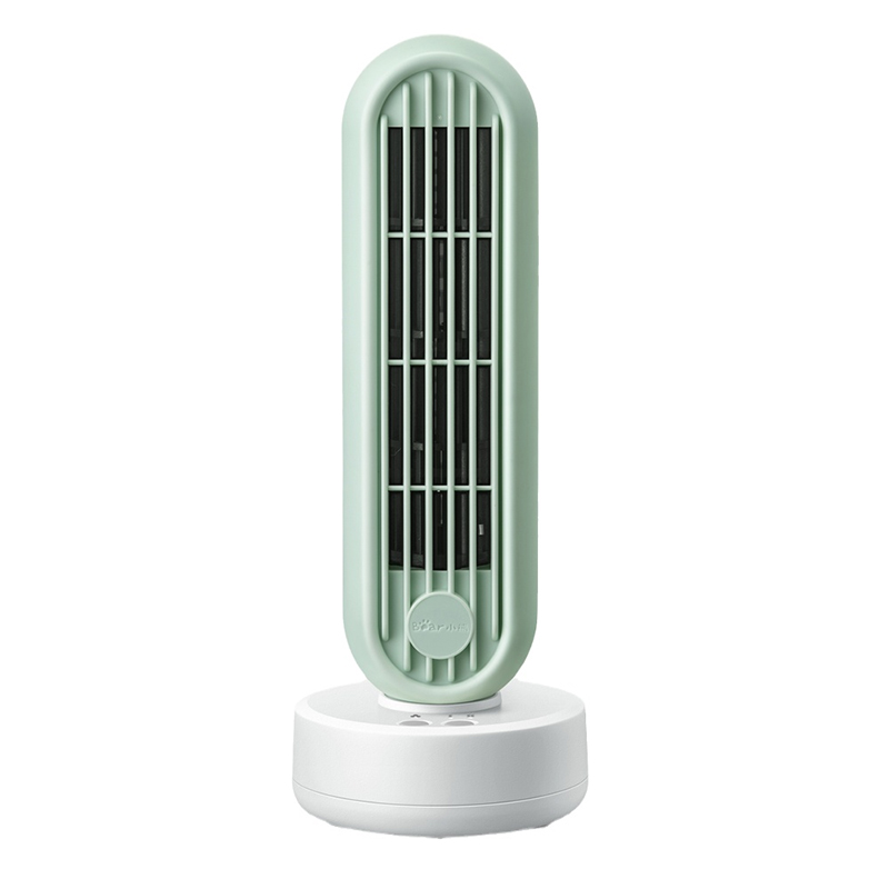 小熊迷你塔扇辦公室桌面插電型電風(fēng)扇USB低噪學(xué)生宿舍負(fù)離子凈化