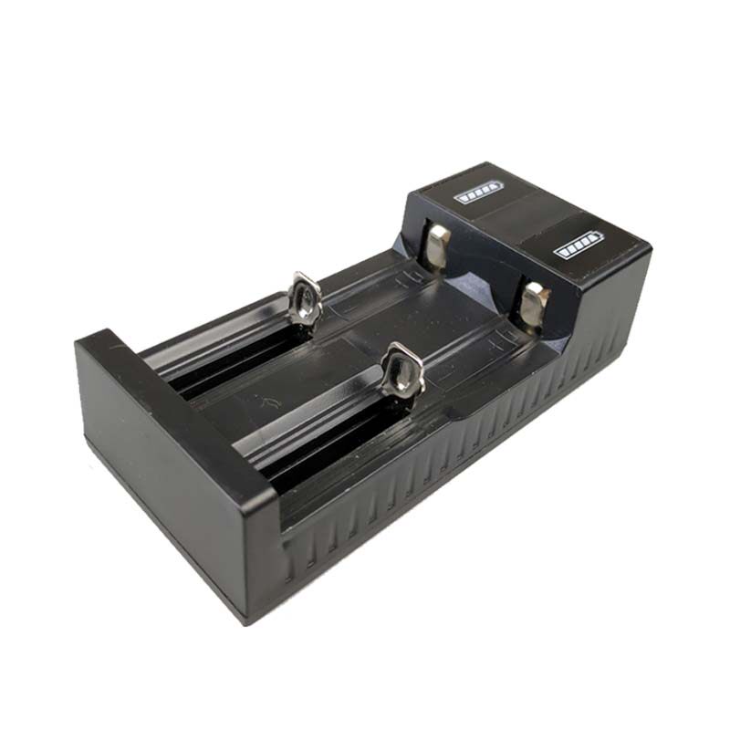 18650 26650充电器 强光手电筒头灯3.7V锂电池万能座充充满自动停